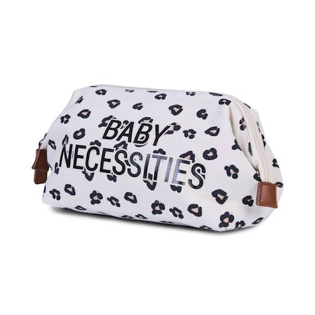 Trousse de toilette bébé Léopard+Noir or+Teddy blanc cassé+Teddy marron 6 - vertbaudet enfant 