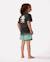 T-shirt à manches courtes enfant icons of shred Faded denim+Washed black 6 - vertbaudet enfant 
