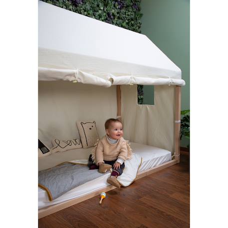 Cadre de lit tipi 90x200 cm Naturel 6 - vertbaudet enfant 