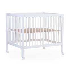 Puériculture-Parc pour bébé en bois + roues 95x75 cm parc 99