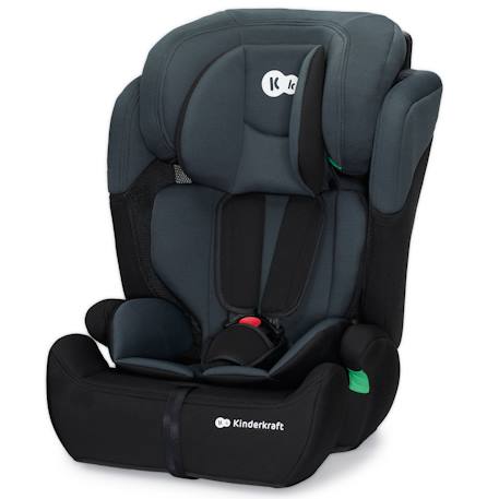 Siège auto Kinderkraft COMFORT UP i-Size 76-150 cm ceinture sécurité + organisateur Gris+Noir+Vert 9 - vertbaudet enfant 