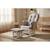 Fauteuil à bascule avec repose-pieds Gris 2 - vertbaudet enfant 