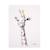 Décoration murale peinture girafe 30x40cm Girafe 1 - vertbaudet enfant 