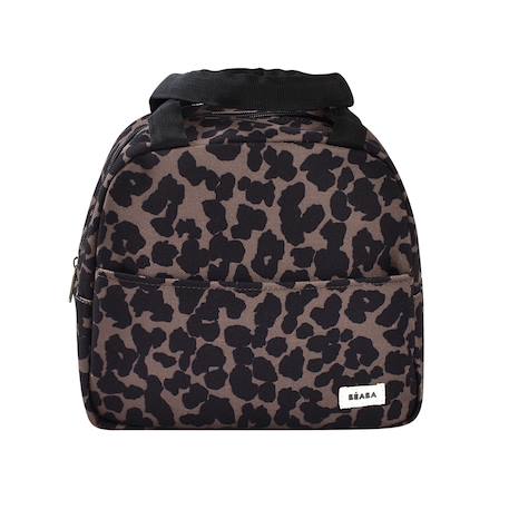 Sac repas isotherme pratique, capacité 5 l Léopard+Rose poudrée+Vert bleu 1 - vertbaudet enfant 