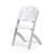 Chaise haute évolutive + tablette evosit Blanc+Gris pierre+Menthe+Neutre+Rouille 5 - vertbaudet enfant 