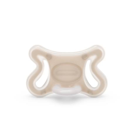 Sucette symétrique zero.zero Amande+Beige clair+Caramel 5 - vertbaudet enfant 