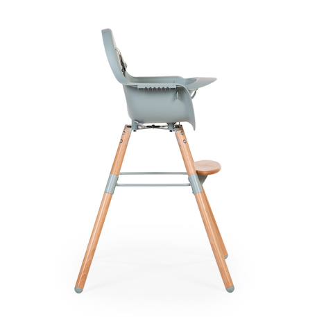 Chaise haute évolutive réglable en hauteur Anthracite+Menthe 11 - vertbaudet enfant 