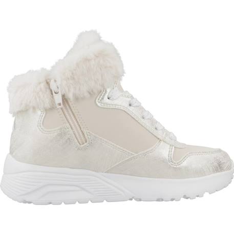 Baskets enfant fille légère souple Blanc nat+Blanc naturel 1 - vertbaudet enfant 