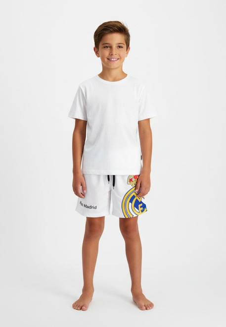Bermuda enfant - real madrid Blanc 6 - vertbaudet enfant 