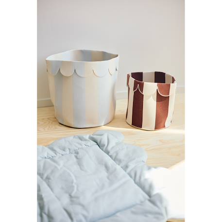 Panier de rangement intérieur pour enfants 35x35cm Bleu clair ancien 6 - vertbaudet enfant 