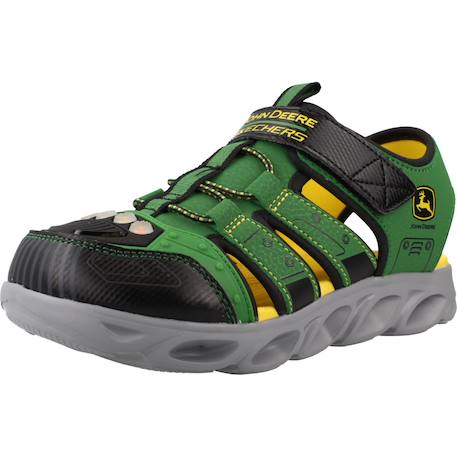 Sandales enfant garçon Vert gnbk 4 - vertbaudet enfant 
