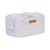 Lot de 3 paniers de rangement suspendus Teddy blanc cassé 5 - vertbaudet enfant 