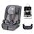 Siège auto Kinderkraft SAFETY FIX 2 i-Size 76-150 cm isofix top tether + organisateur voiture Gris+Noir 1 - vertbaudet enfant 