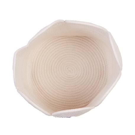 Panier fleur 30x30x30cm corde de coton Blanc cassé 5 - vertbaudet enfant 
