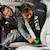 Siège Auto Kinderkraft JUNIOR FIX 2 PLUS + organisateur voiture 100-150 cm avec ISOFIX, H-GUARD, SPS, AIR FLOW et Appuie-Tête Réglable Gris+Noir+Rose+Vert 8 - vertbaudet enfant 