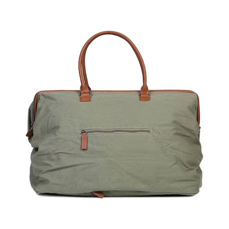 Sac à langer mommy bag Gris toile+Kaki+Marron doux+Textile raphia 11 - vertbaudet enfant 