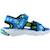 Sandales enfant garçon Bleu bblm+Noir bkrd 1 - vertbaudet enfant 