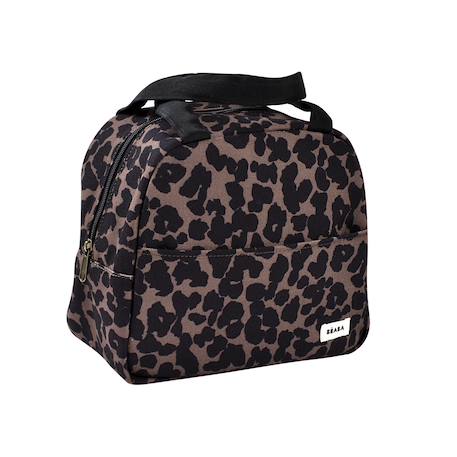 Sac repas isotherme pratique, capacité 5 l Léopard+Rose poudrée+Vert bleu 5 - vertbaudet enfant 