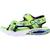 Sandales garçon modèle 402161l Bleu bblm+Noir bkrd+Vert lmbk 14 - vertbaudet enfant 
