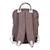 Sac à dos enfant mini club signature Blanc cassé+Marron doux 11 - vertbaudet enfant 
