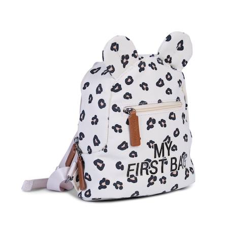 Sac à dos enfant my first bag Beige matelassé+Blanc noir+Noir or+Rose blanc 9 - vertbaudet enfant 