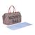 Sac à langer mommy bag Gris toile+Kaki+Marron doux+Textile raphia 17 - vertbaudet enfant 
