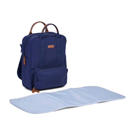 Sac à dos à langer family club Bordeaux+Gris foncé+Marine 18 - vertbaudet enfant 