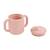 Tasse d'apprentissage en silicone Barbe à papa+Galet+Vert sauge 4 - vertbaudet enfant 
