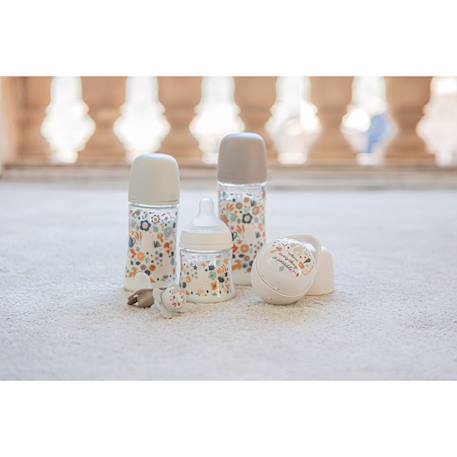 Biberon avec tétine sx pro 360 ml débit l Wonderland bleu+Wonderland camel+Wonderland rose 8 - vertbaudet enfant 