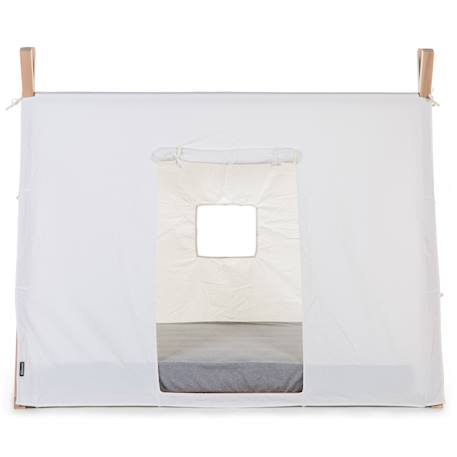 Toile pour lit tipi 70x140 cm Blanc 3 - vertbaudet enfant 