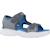 Sandales enfant garçon légère souple Gris ccbl+Gris et bleu+Noir 5 - vertbaudet enfant 