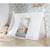 Toile pour lit tipi  90x200 cm Blanc 2 - vertbaudet enfant 