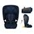 Siège auto Kinderkraft FIX2GO i-Size 76-150 cm isofix capteur saferide + organisateur voiture Bleu marine+Gris+Noir+Vert 4 - vertbaudet enfant 