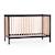 Lit bébé sommier à lattes hauteur réglable 120x60 cm Noir 4 - vertbaudet enfant 