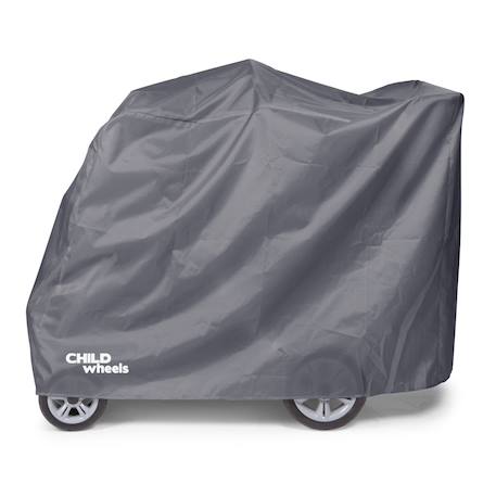Accessoire poussette housse protection quadruple/triplet Anthracite 1 - vertbaudet enfant 