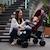 Poussette Kinderkraft SIESTA 2 légère 7,9 kg jusqu’à 22 kg, pliage canne, dossier réglable, harnais 5 points Gris+Noir+Rouge 2 - vertbaudet enfant 