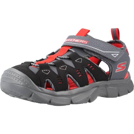Sandales enfant garçon Bleu blor+Gris bkrd 10 - vertbaudet enfant 