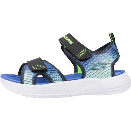 Sandales enfant garçon en textile légère souple Bleu+Bleu bklm+Bleu vert 8 - vertbaudet enfant 
