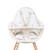 Coussin pour chaise haute jersey Cœurs+Nude 1 - vertbaudet enfant 