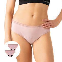 Vêtements de grossesse-Lingerie-Lot de 2 culottes menstruelles femme