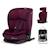 Siège auto Kinderkraft ONETO3 I-SIZE 76-150 cm dossier inclinable 5 positions + organisateur voiture Bordeaux+Gris+Noir+Vert 1 - vertbaudet enfant 