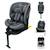 Siège auto Kinderkraft I-360 2 PLUS i-Size 40-150 cm 360° isofix + organisateur voiture Gris+Noir+Vert 1 - vertbaudet enfant 