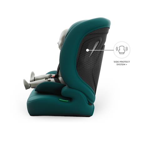Siège auto Kinderkraft COMFORT UP 2 PLUS i-Size 76-150 cm harnais 5 points + organisateur voiture Beige+Gris+Noir+Vert 23 - vertbaudet enfant 