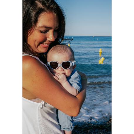 Lunettes de soleil 0-9 mois Galet+Lilas 4 - vertbaudet enfant 