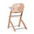 Chaise haute évolutive + tablette evosit Blanc+Gris pierre+Menthe+Neutre+Rouille 23 - vertbaudet enfant 