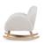 Chaise à bascule teddy pour enfant Teddy blanc cassé 4 - vertbaudet enfant 