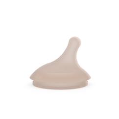 Puériculture-Lot de 2 tétines pour biberon anti-colique débit moyen almond zero.zero