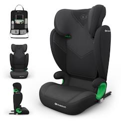 Puériculture-Siège-auto-Siège Auto Kinderkraft JUNIOR FIX 2 PLUS + organisateur voiture 100-150 cm avec ISOFIX, H-GUARD, SPS, AIR FLOW et Appuie-Tête Réglable