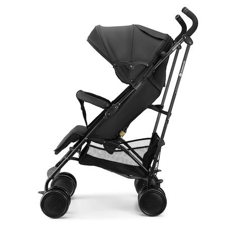 Poussette Kinderkraft SIESTA 2 légère 7,9 kg jusqu’à 22 kg, pliage canne, dossier réglable, harnais 5 points Gris+Noir+Rouge 9 - vertbaudet enfant 