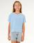 T-shirt sunshine squad terry fille Light blue 6 - vertbaudet enfant 